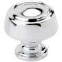 Amerock Kane 1-3/16 Inch Mushroom Cabinet Knob Polished Chrome
