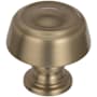Amerock Kane 1-3/16 Inch Mushroom Cabinet Knob Golden Champagne