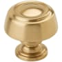 Amerock Kane 1-3/16 Inch Mushroom Cabinet Knob Champagne Bronze