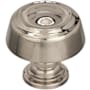 Amerock Kane 1-3/16 Inch Mushroom Cabinet Knob Polished Nickel