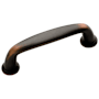 Amerock Kane 3-3/4 Inch Center to Center Handle Cabinet Pull Oil Rubbed Bronze