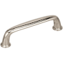 Amerock Kane 3-3/4 Inch Center to Center Handle Cabinet Pull Polished Nickel