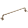 Amerock Rochdale 6-5/16 Inch Center to Center Handle Cabinet Pull Satin Nickel