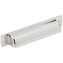Amerock Rochdale 3-3/4 Inch Center to Center Cup Cabinet Pull Polished Chrome