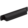 Amerock Rochdale 3-3/4 Inch Center to Center Cup Cabinet Pull Matte Black