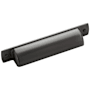 Amerock Rochdale 3-3/4 Inch Center to Center Cup Cabinet Pull Graphite