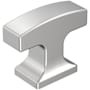 Amerock Westerly 1-5/16 Inch Bar Cabinet Knob Polished Chrome