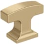 Amerock Westerly 1-5/16 Inch Bar Cabinet Knob Champagne Bronze