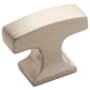 Amerock Westerly 1-5/16 Inch Bar Cabinet Knob Satin Nickel