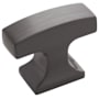Amerock Westerly 1-5/16 Inch Bar Cabinet Knob Graphite