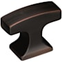 Amerock Westerly 1-5/16 Inch Bar Cabinet Knob Oil Rubbed Bronze