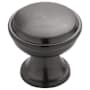 Amerock Westerly 1-3/16 Inch Mushroom Cabinet Knob Graphite