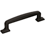 Amerock Westerly 3-3/4 Inch Center to Center Handle Cabinet Pull Black Bronze
