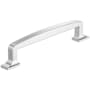 Amerock Westerly 5-1/16 Inch Center to Center Handle Cabinet Pull Polished Chrome