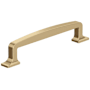 Amerock Westerly 5-1/16 Inch Center to Center Handle Cabinet Pull Champagne Bronze
