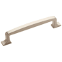 Amerock Westerly 5-1/16 Inch Center to Center Handle Cabinet Pull Satin Nickel