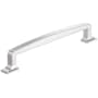 Amerock Westerly 6-5/16 Inch Center to Center Handle Cabinet Pull Polished Chrome