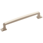 Amerock Westerly 6-5/16 Inch Center to Center Handle Cabinet Pull - 10 Pack Satin Nickel