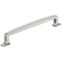 Amerock Westerly 7-9/16 Inch Center to Center Handle Cabinet Pull Satin Nickel