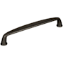 Amerock Kane 6-5/16 Inch Center to Center Handle Cabinet Pull Black Bronze