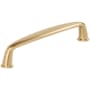 Amerock Kane 6-5/16 Inch Center to Center Handle Cabinet Pull Champagne Bronze