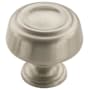 Amerock Kane 1-5/8 Inch Mushroom Cabinet Knob Satin Nickel