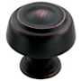 Amerock Kane 1-5/8 Inch Mushroom Cabinet Knob Oil Rubbed Bronze