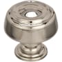 Amerock Kane 1-5/8 Inch Mushroom Cabinet Knob Polished Nickel