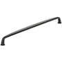 Amerock Kane 12-5/8 Inch Center to Center Handle Cabinet Pull Black Bronze