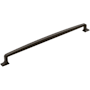 Amerock Westerly 18 Inch Center to Center Appliance Pull Black Bronze