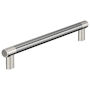Amerock Esquire 12 Inch Center to Center Bar Cabinet Pull Polished Nickel / Stainless Steel