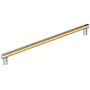 Amerock Esquire 18 Inch Center to Center Bar Cabinet Pull Polished Nickel / Champagne Bronze