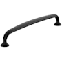 Amerock Renown 12 Inch Center to Center Handle Appliance Pull Matte Black