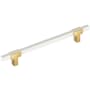Amerock Urbanite 12 Inch Center to Center Bar Cabinet Pull Champagne Bronze / White