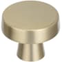 Amerock Blackrock 1-5/8 Inch Mushroom Cabinet Knob Golden Champagne