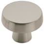 Amerock Blackrock 1-5/8 Inch Mushroom Cabinet Knob Satin Nickel