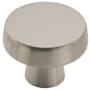 Amerock Blackrock 1-5/8 Inch Mushroom Cabinet Knob Satin Nickel