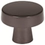 Amerock Blackrock 1-5/8 Inch Mushroom Cabinet Knob Gunmetal