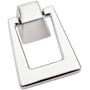 Amerock Blackrock 0 Inch Center to Center Ring Cabinet Pull Polished Chrome