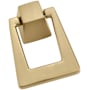 Amerock Blackrock 0 Inch Center to Center Ring Cabinet Pull Champagne Bronze