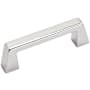 Amerock Blackrock 3 Inch Center to Center Handle Cabinet Pull Polished Chrome