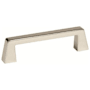Amerock Blackrock 3-3/4 Inch Center to Center Handle Cabinet Pull - 25 Pack Polished Nickel