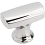 Amerock Highland Ridge 11/16 Inch Bar Cabinet Knob Polished Chrome