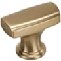 Amerock Highland Ridge 11/16 Inch Bar Cabinet Knob Golden Champagne