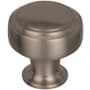 Amerock Highland Ridge 1-3/16 Inch Mushroom Cabinet Knob Satin Nickel