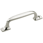 Amerock Highland Ridge 3 Inch Center to Center Handle Cabinet Pull Polished Nickel