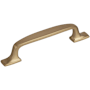 Amerock Highland Ridge 3-3/4 Inch Center to Center Handle Cabinet Pull Golden Champagne