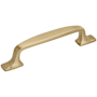 Amerock Highland Ridge 3-3/4 Inch Center to Center Handle Cabinet Pull Champagne Bronze