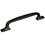 Amerock Highland Ridge 5-1/16 Inch Center to Center Handle Cabinet Pull Black Bronze
