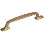 Amerock Highland Ridge 5-1/16 Inch Center to Center Handle Cabinet Pull Golden Champagne